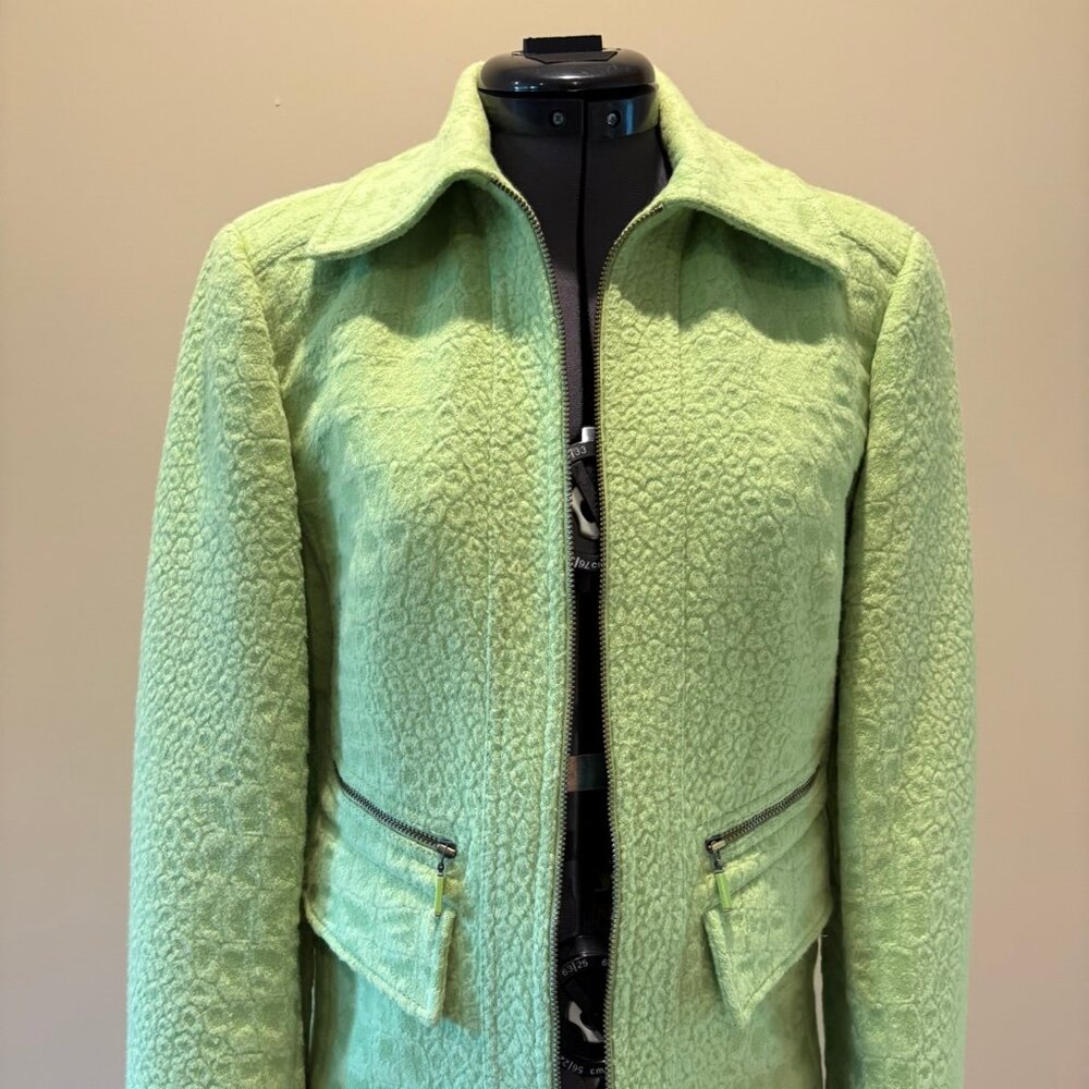 Carlisle size 0 lime green jacket